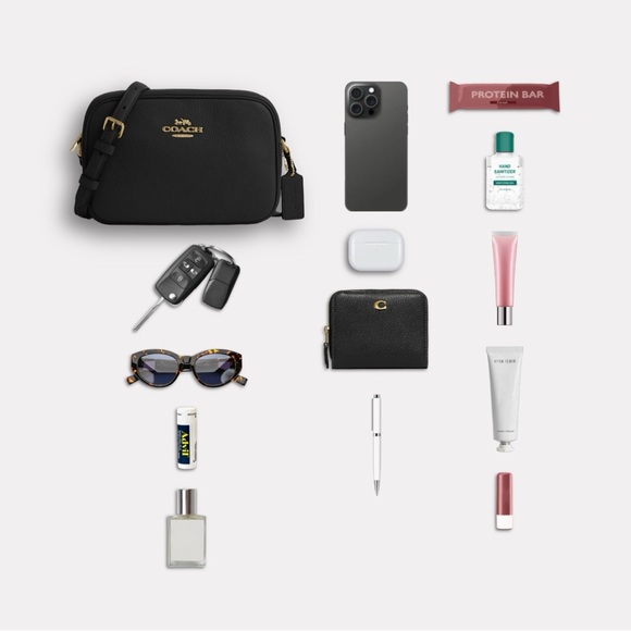 Jamie Leather Crossbody Camera Bag | Coach - Picture 16 of 16